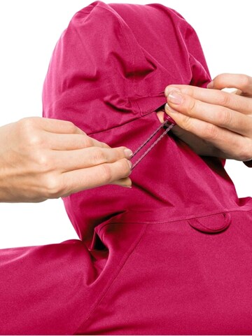 JACK WOLFSKIN Outdoor Jacket 'Highest Peak' in Pink