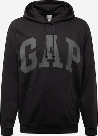 GAP Sweatshirt in Black: front