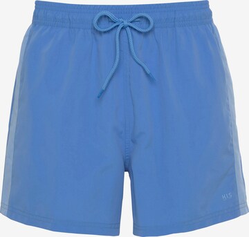 Shorts de bain H.I.S en bleu : devant