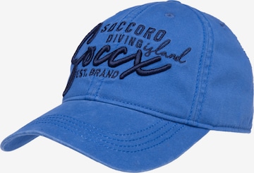 Soccx Cap in Blue: front