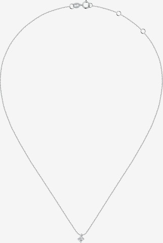 Live Diamond Kette in Silber: Vorderseite