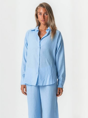 TEESHOPPEN Shirt ' Lilly ' in Blau