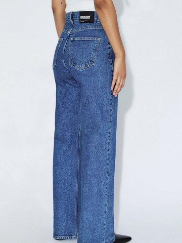 Dr. Denim Regular Jeans 'Echo High Straight - Jeans'‌ in Blau