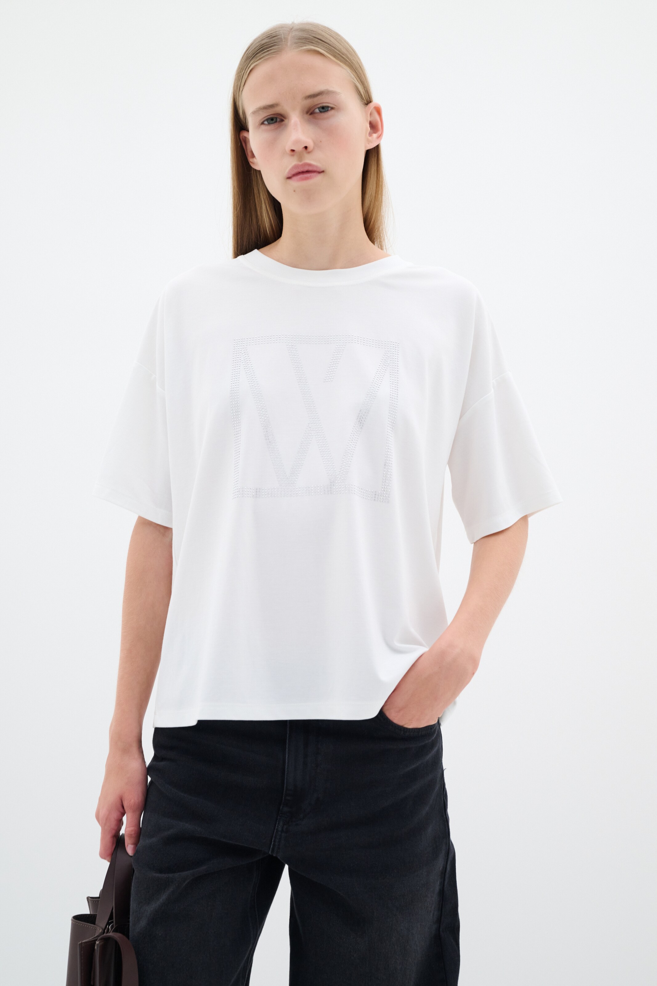 InWear T-Shirt 'Lexi' in Weiß: Vorderseite