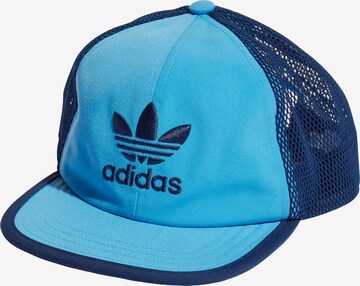 ADIDAS ORIGINALS Cap 'Archive' in Blue: front