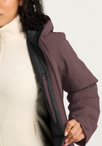 JACK WOLFSKIN Зимно палто в лилав