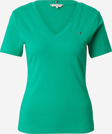 TOMMY HILFIGER T-shirt 'CODY' i grön: framsida