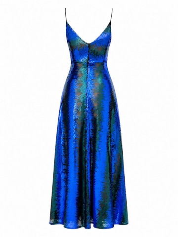 GRAZIA STORE Abendkleid 'Zelma'‌‌‌ in Blau