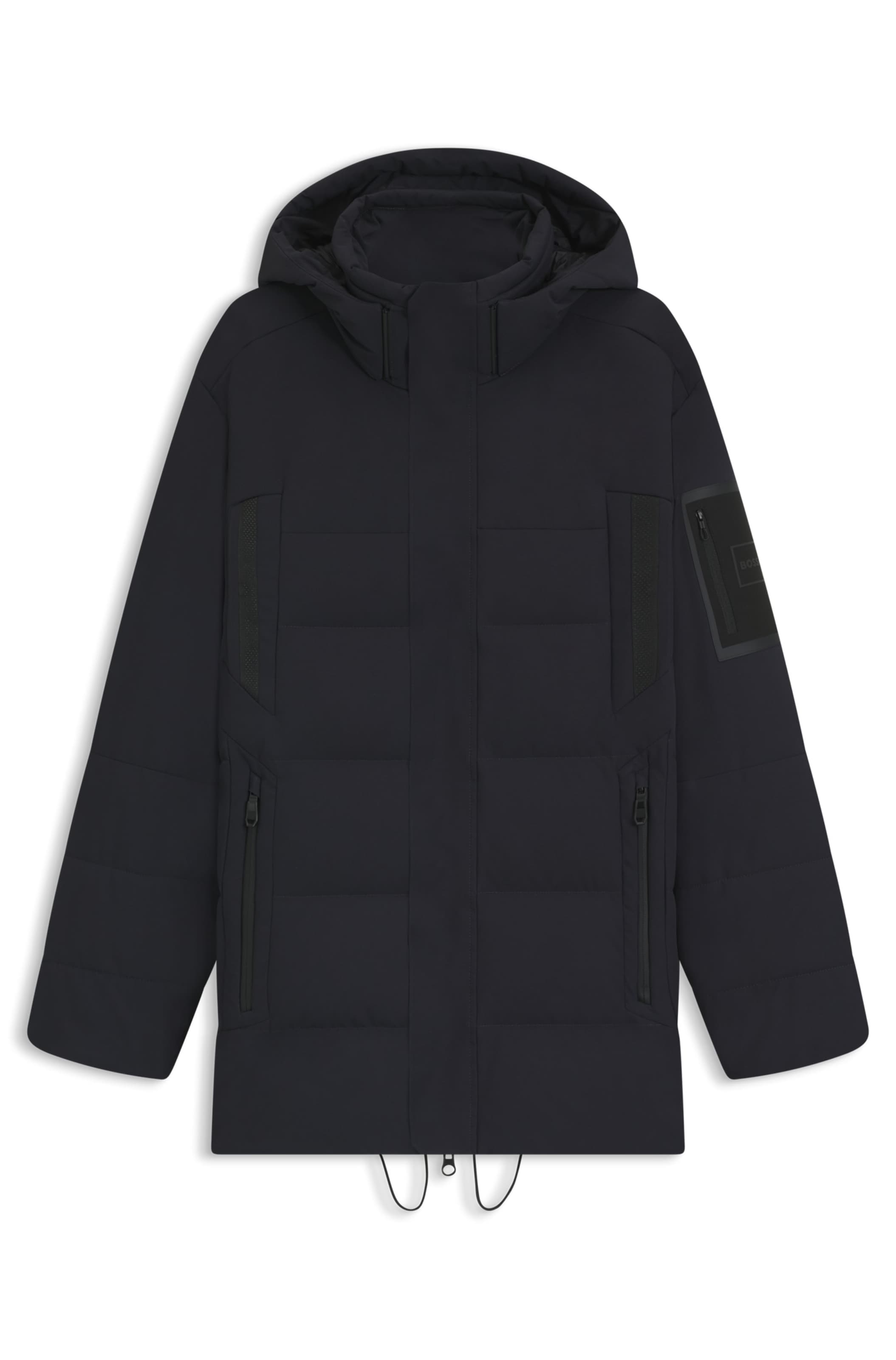 BOSS Winter Parka in Black: front