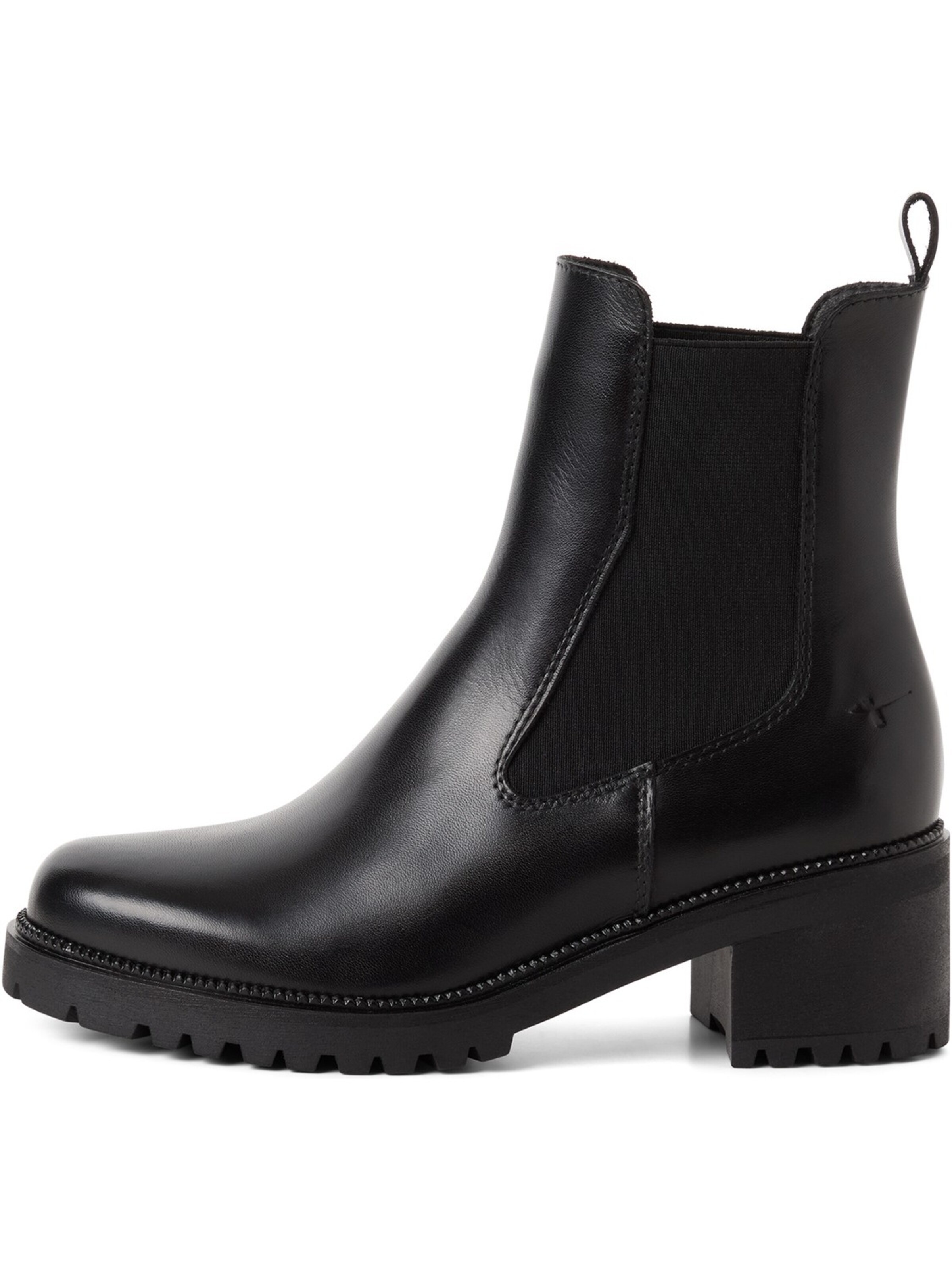 Tamaris Chelsea boots in Zwart
