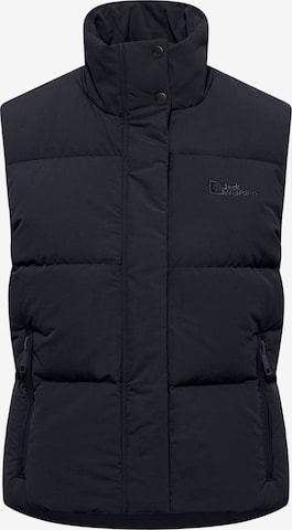 JACK WOLFSKIN Weste in Blau: Vorderseite