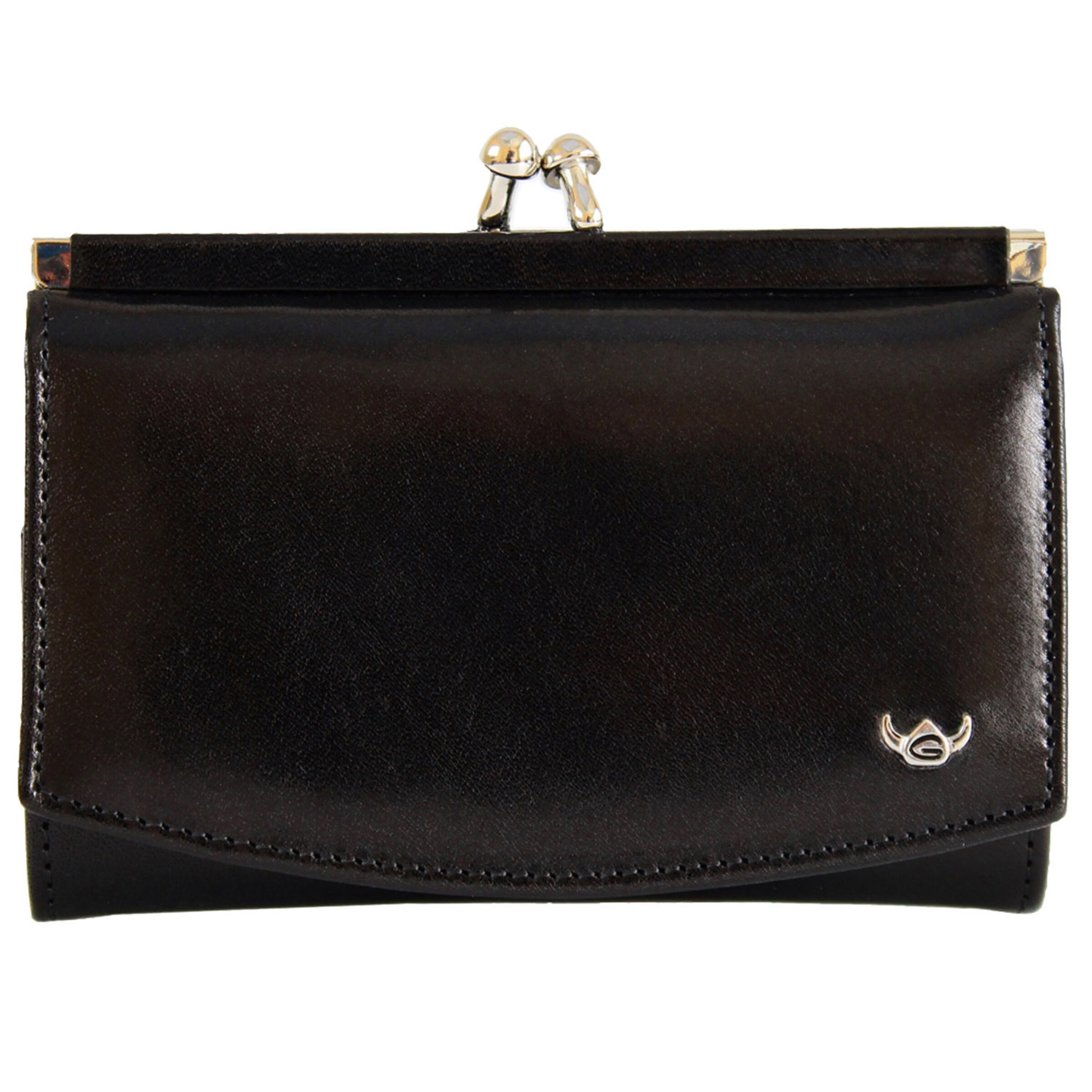 GOLDEN HEAD Wallet 'Colorado' in Black: front