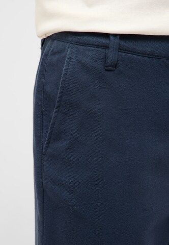 MUSTANG Regular Chino trousers ' Style Brad ' in Blue
