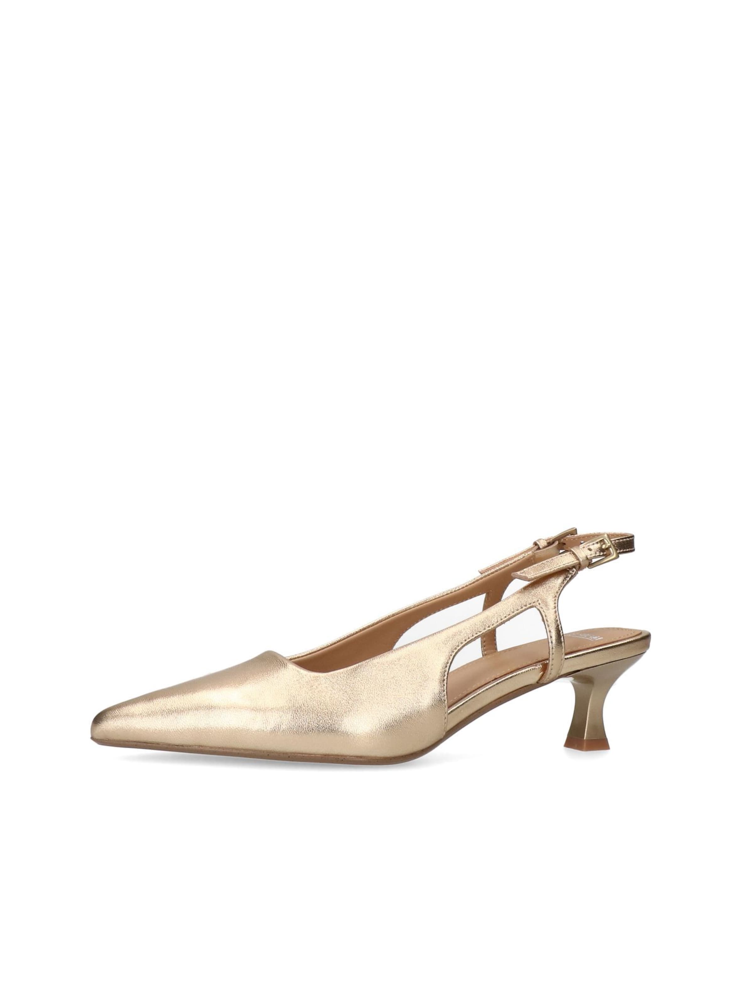 MANFIELD Pumps in gold, Produktansicht