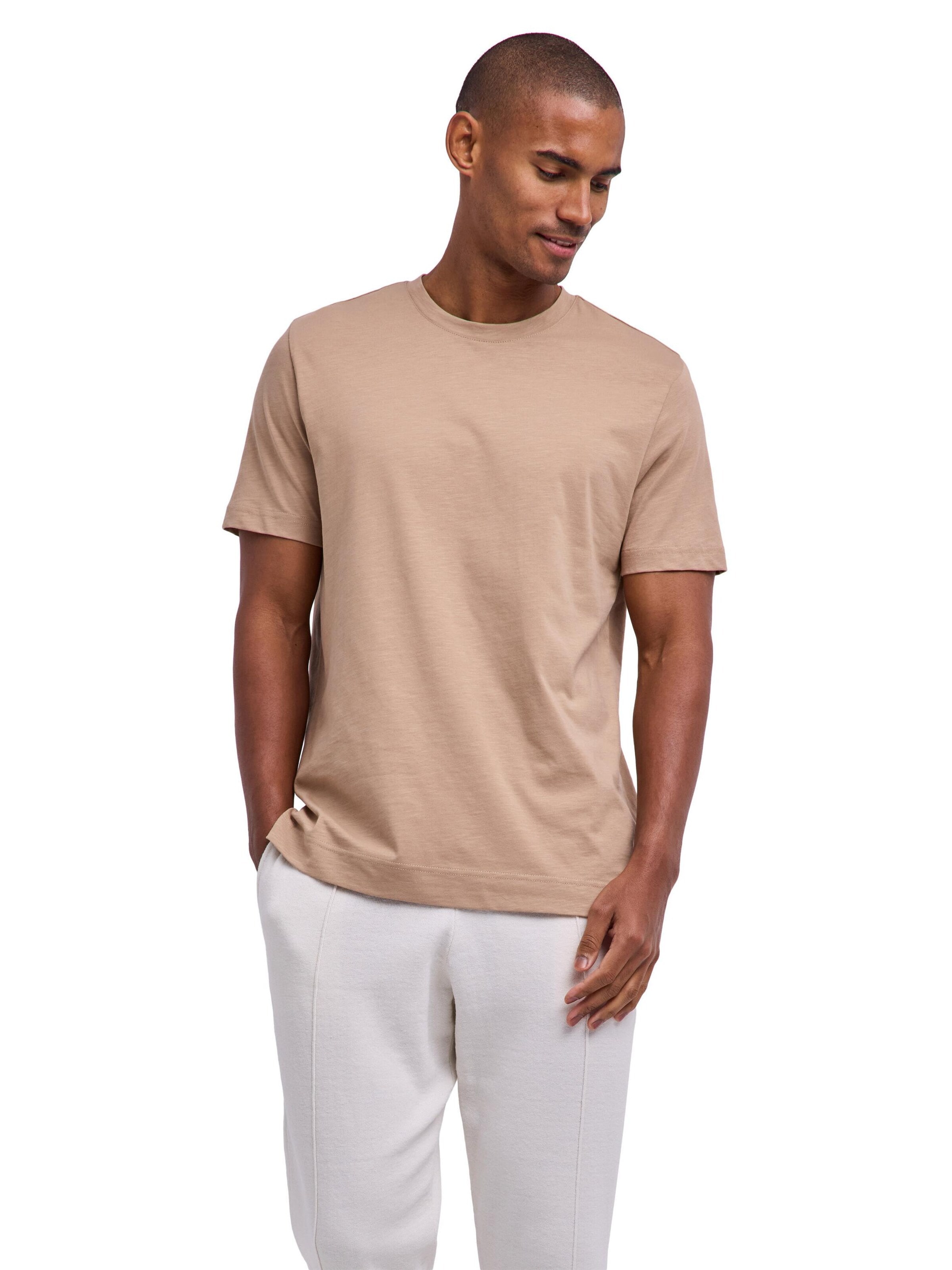 FALKE Shirt‌‌‌‌‌‌‌ in Beige: Vorderseite