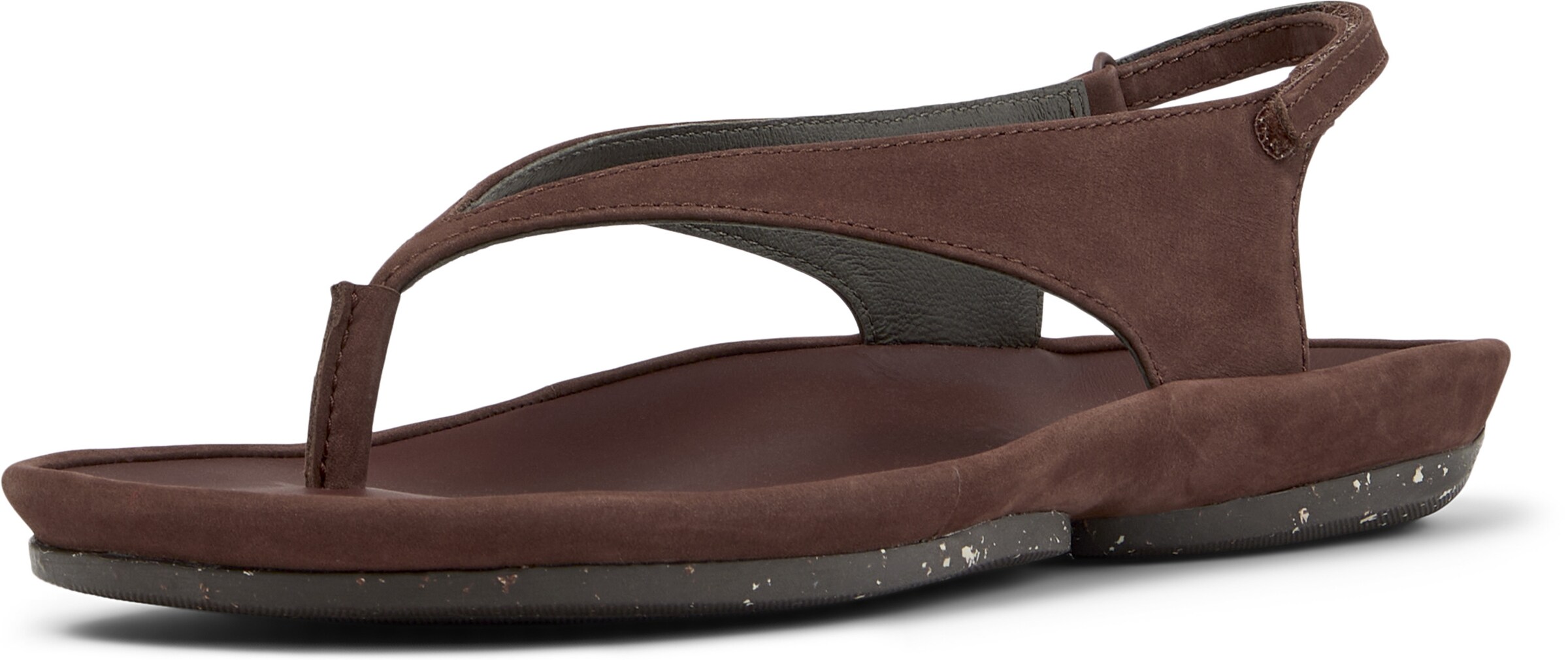 Sandalo con cinturino 'Right Isla' di CAMPER in marrone: frontale