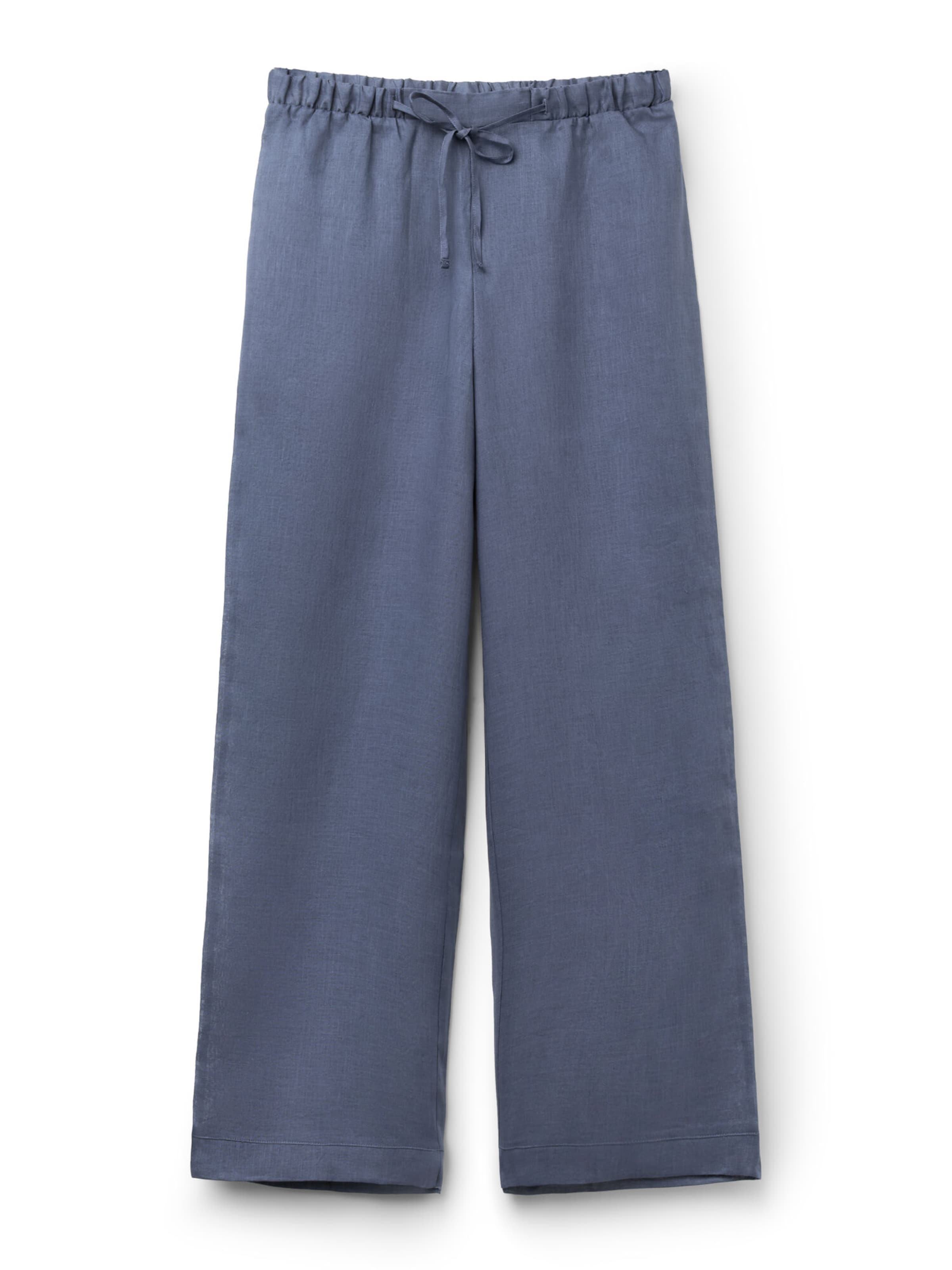 INTIMISSIMI Hose 'The Pure Linen' in Blau: Vorderseite