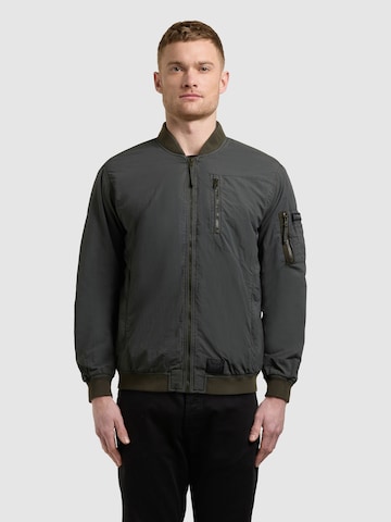 Veste mi-saison 'Ibe' khujo en vert : devant