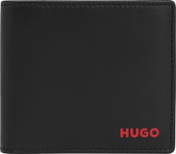Portamonete 'Subwa' di HUGO in nero: frontale