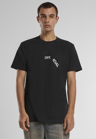 MT Men Shirt in Zwart: voorkant