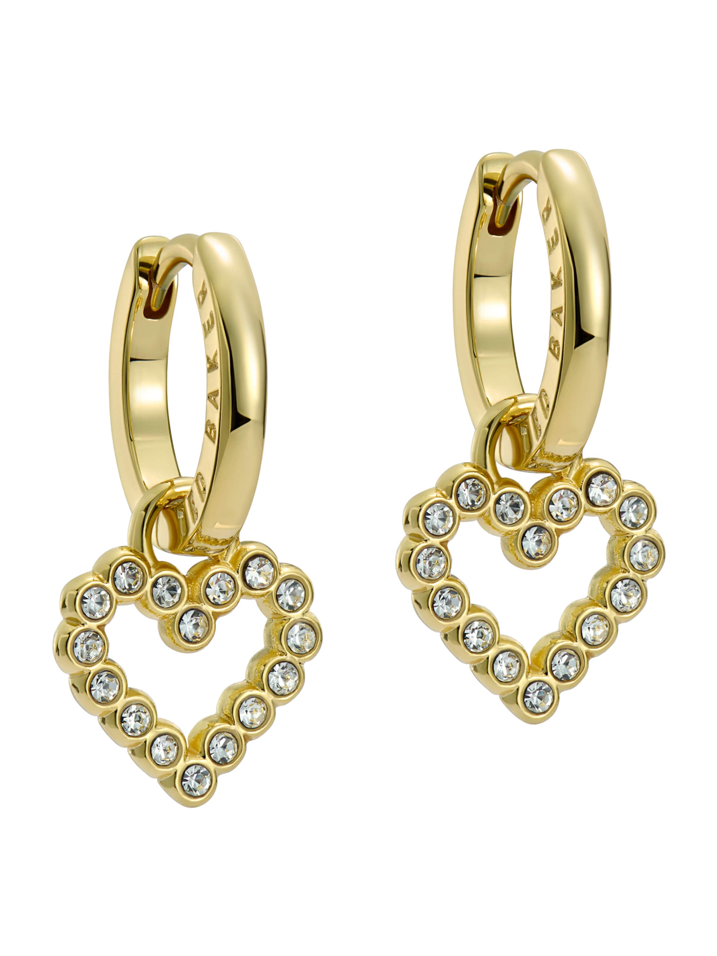 Boucles d'oreilles 'AMORA' Ted Baker en or : devant