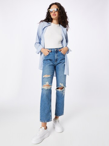 ONLY Regular Jeans 'ROBYN' in Blauw