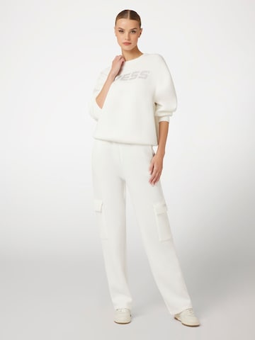 Sweat-shirt 'Cecilia' GUESS en blanc