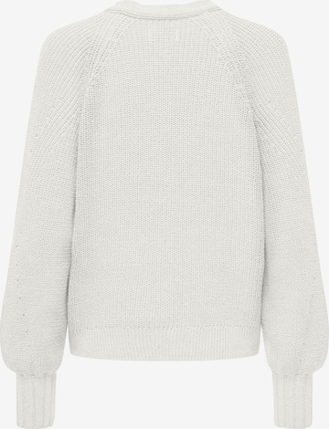 ONLY Knit Cardigan 'ELLA' in White