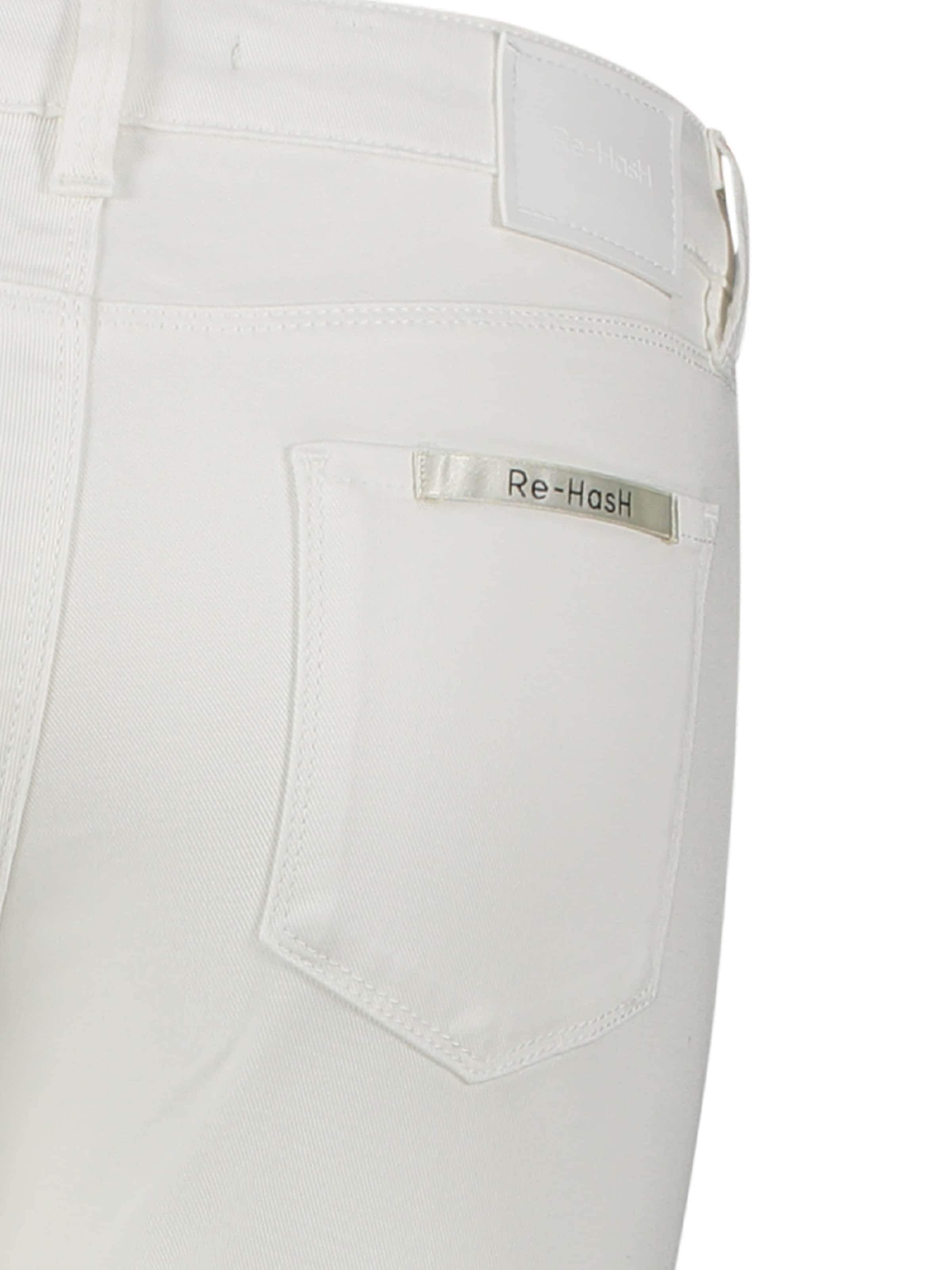 Re_HasH Wide Leg Jeans MONICA-Z/RIS in Weiß
