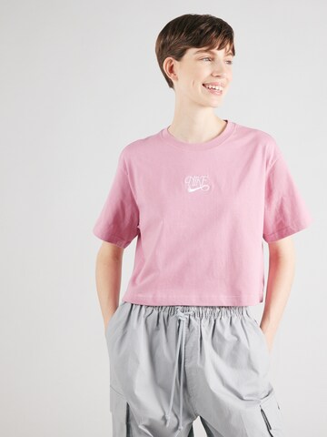T-shirt Nike Sportswear en rose