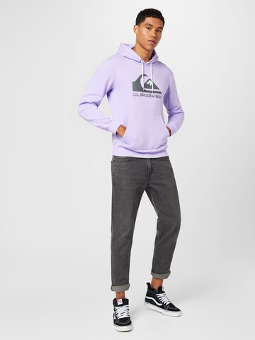 purpurinė QUIKSILVER Sportinio tipo megztinis