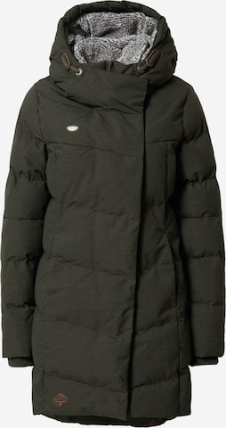 Ragwear Winter coat 'Pavla' in Green: front