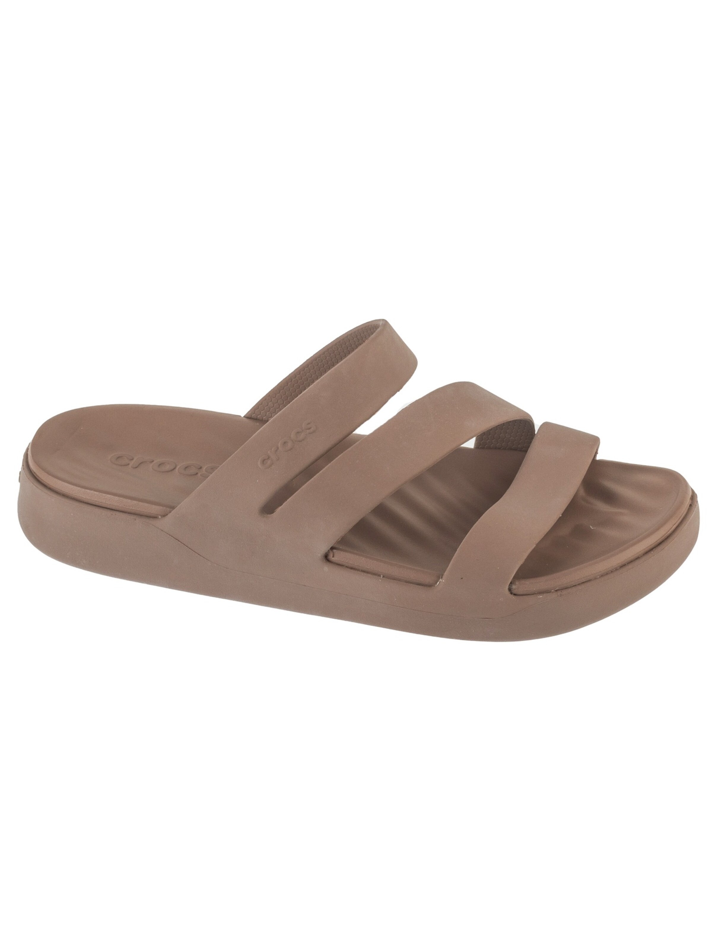 Crocs Sandals in Brown: front