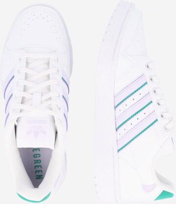 ADIDAS ORIGINALS Σνίκερ χαμηλό 'NY 90 STRIPES W' σε λευκό