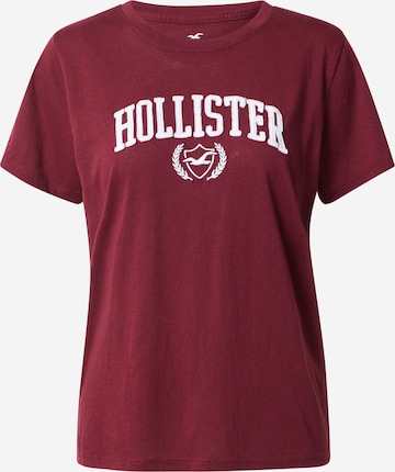 HOLLISTER Shirt in Red: front