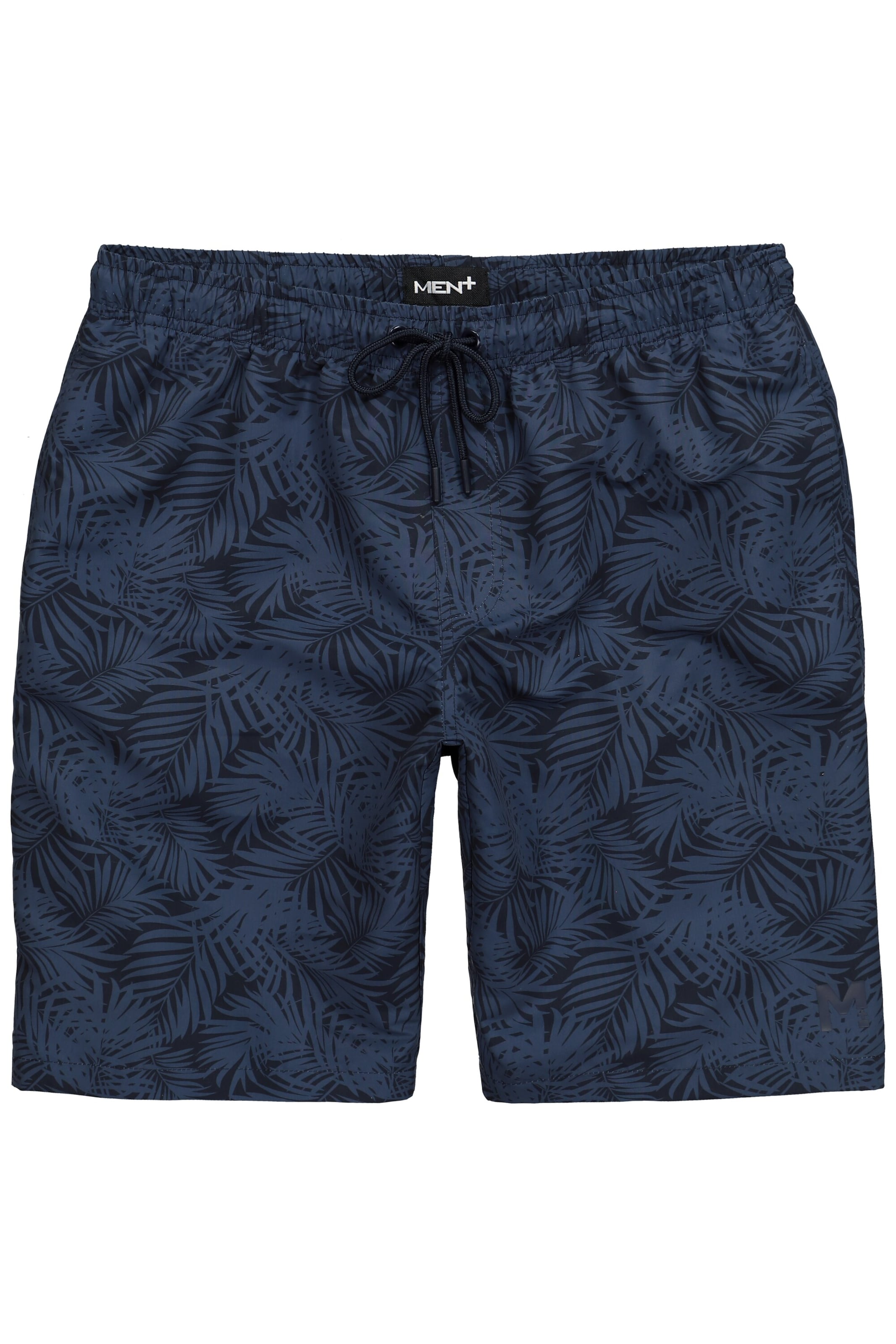 Men Plus Zwemshorts in Blauw: voorkant