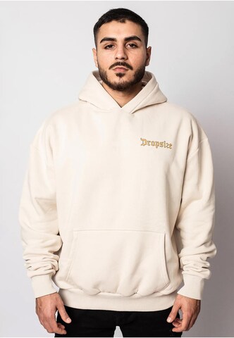 Dropsize Sweatshirt in Beige: Vorderseite