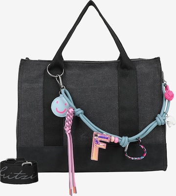 Fritzi aus Preußen Shopper 'Tote Bag Limited Tüddelüt' in Schwarz: Vorderseite