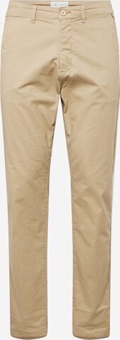 Regular Pantalon chino Springfield en beige : devant