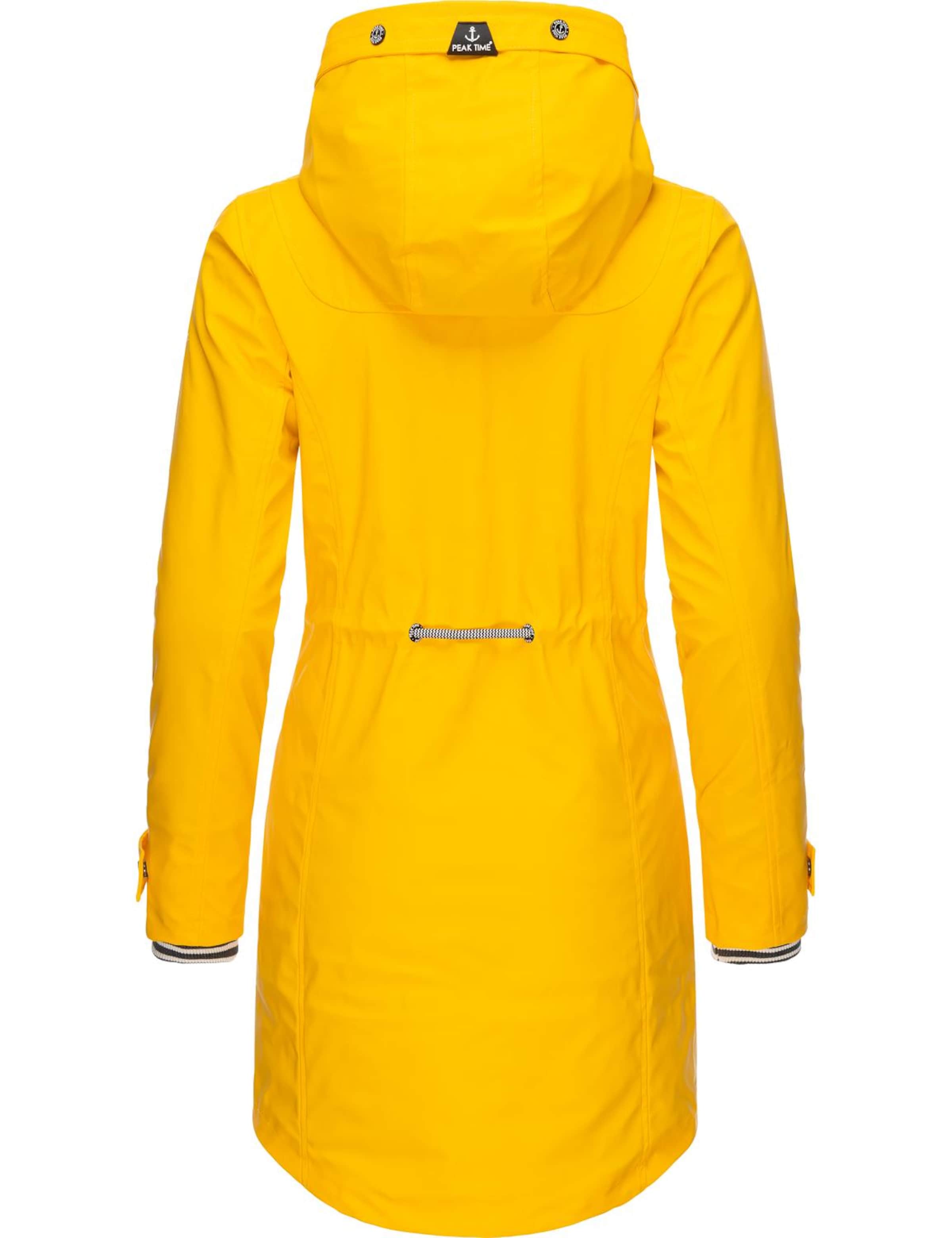 Peak Time Funkčný kabát - Žltá
