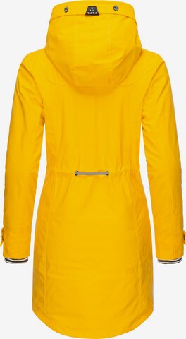 Cappotto funzionale di Peak Time in giallo