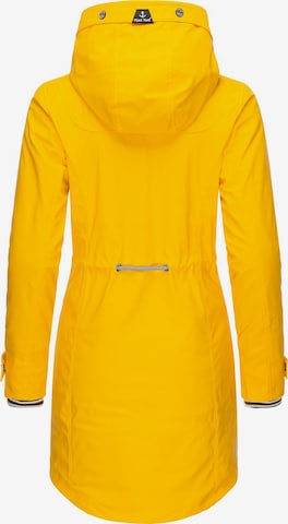 Cappotto funzionale di Peak Time in giallo