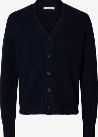 SELECTED - Cárdigan 'SLHCODY' en azul: frente