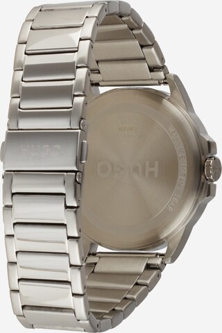 HUGO Analoog horloge in Zilver