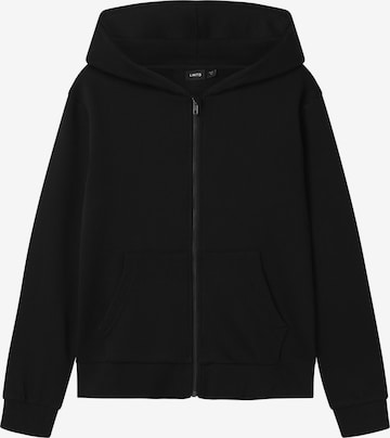 LMTD Sweatvest in Zwart: voorkant