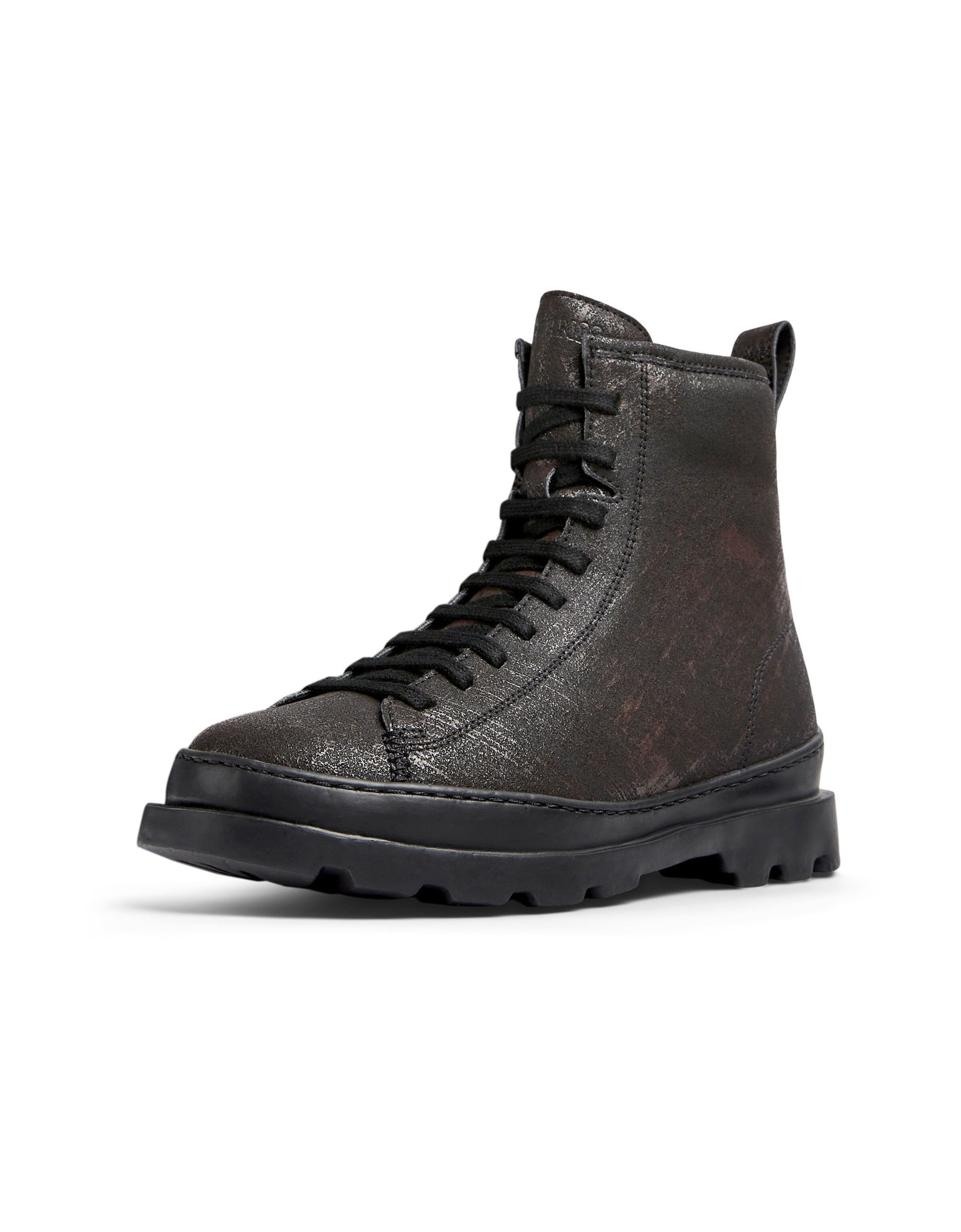 CAMPER Veterlaarsjes 'Brutus' in Zwart: voorkant