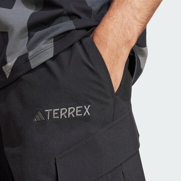 Loosefit Pantalon de sport 'Xploric' ADIDAS TERREX en noir