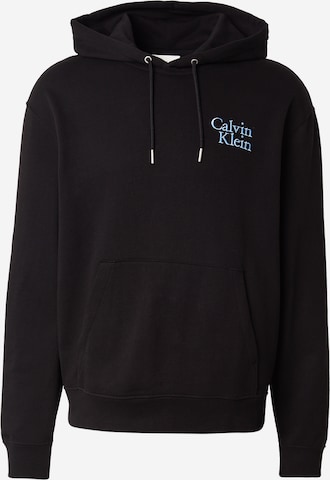 Calvin Klein Jeans Свитшот в Черный: спереди