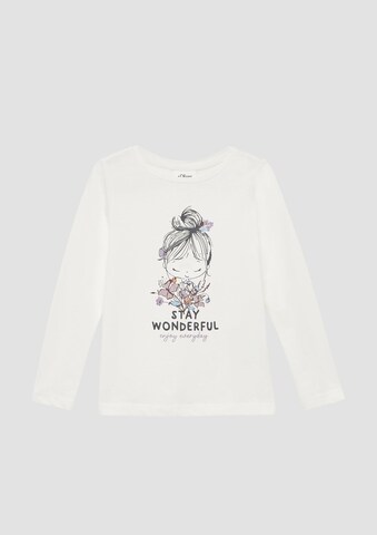 s.Oliver Shirt in Wit