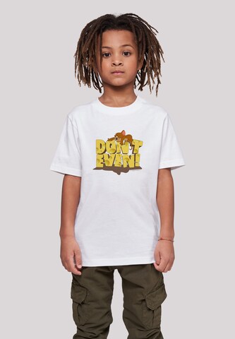 F4NT4STIC T-Shirt 'Tom and Jerry TV Serie Don't Even' in Weiß: Vorderseite